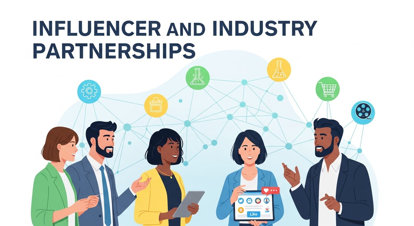 Influencer and Industry Partnerships