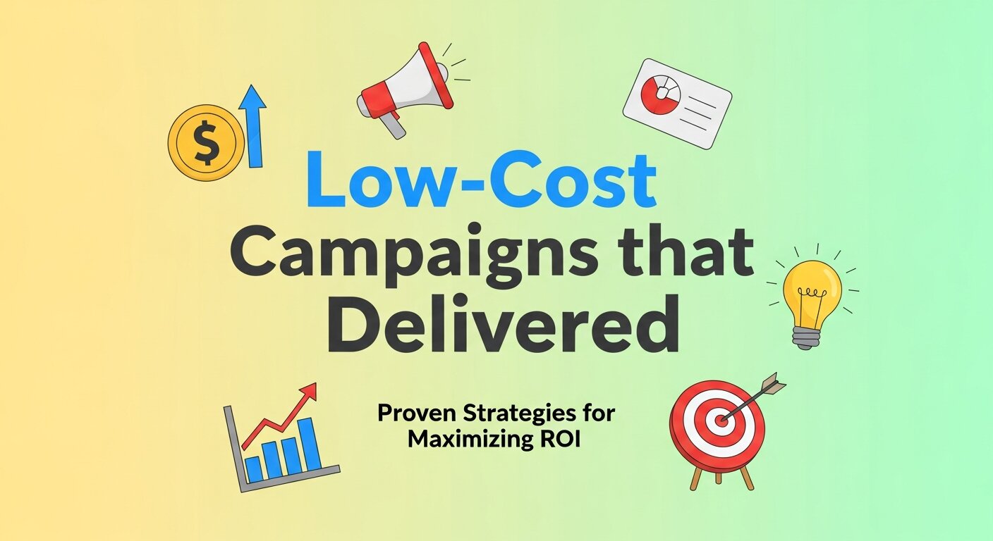 Low-Cost Campaigns that Delivered