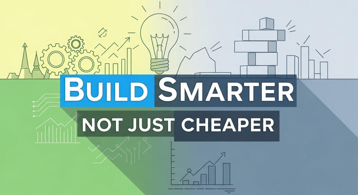Build Smarter, Not Just Cheaper